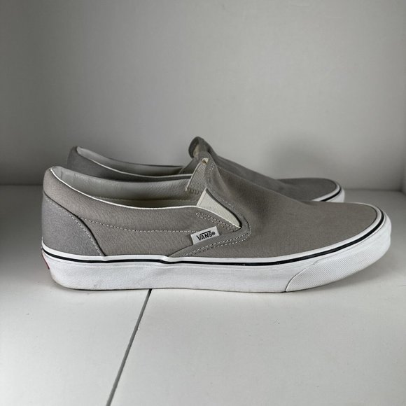 Size 12 - VANS Slip On Shoes Gray main image 10